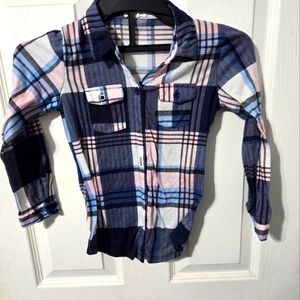 Plaid button up